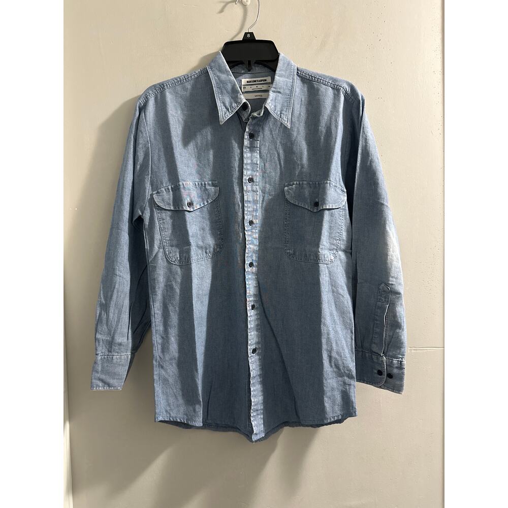 One Teaspoon Chambray‎ Denim Shirt size XS